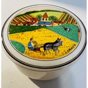 Villeroy & Boch Design Naif L. Laplau Porceline Trinket Dish**Vintage‎ 1980
